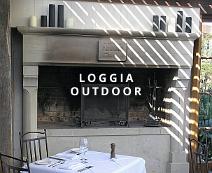 Loggia Outdoor Fireplace designs