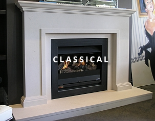 Classical fireplace designs