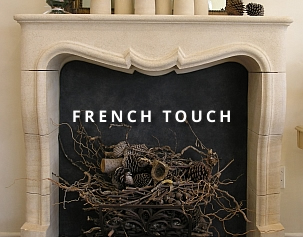 French Touch fireplace designs